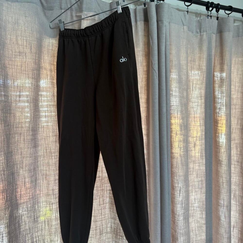 Alo yoga brown joggers yogapants